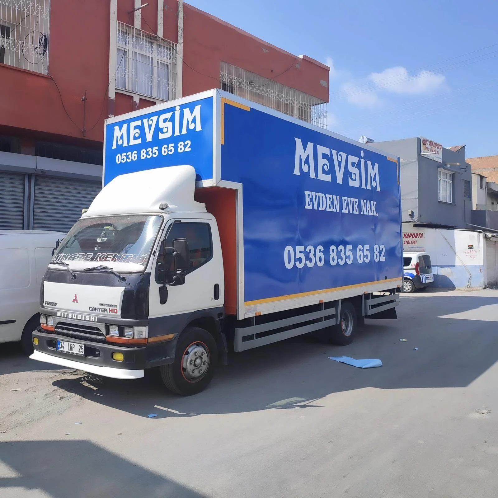 Adana ev taşıma hizmeti için Mevsim Nakliyat aracı